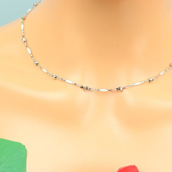 Delicate & Contemporary Necklace Chain, A Lovely Choice for Women, EVCH1684 - Picture 9 of 10